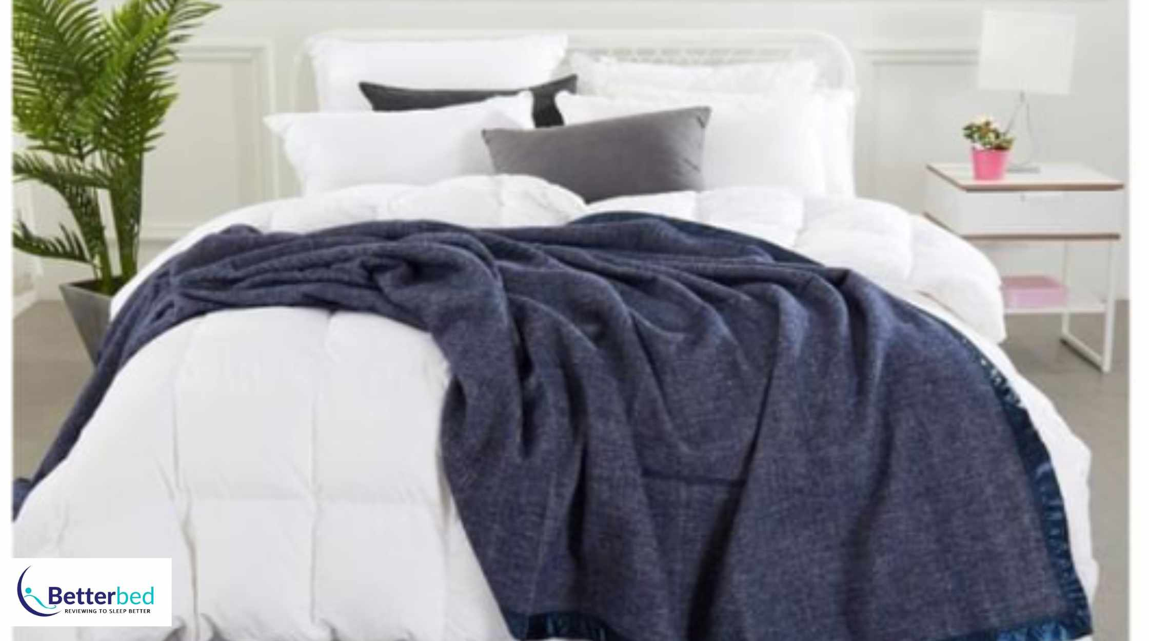 Alastairs 375GSM Australian Merino Wool Blanket Navy