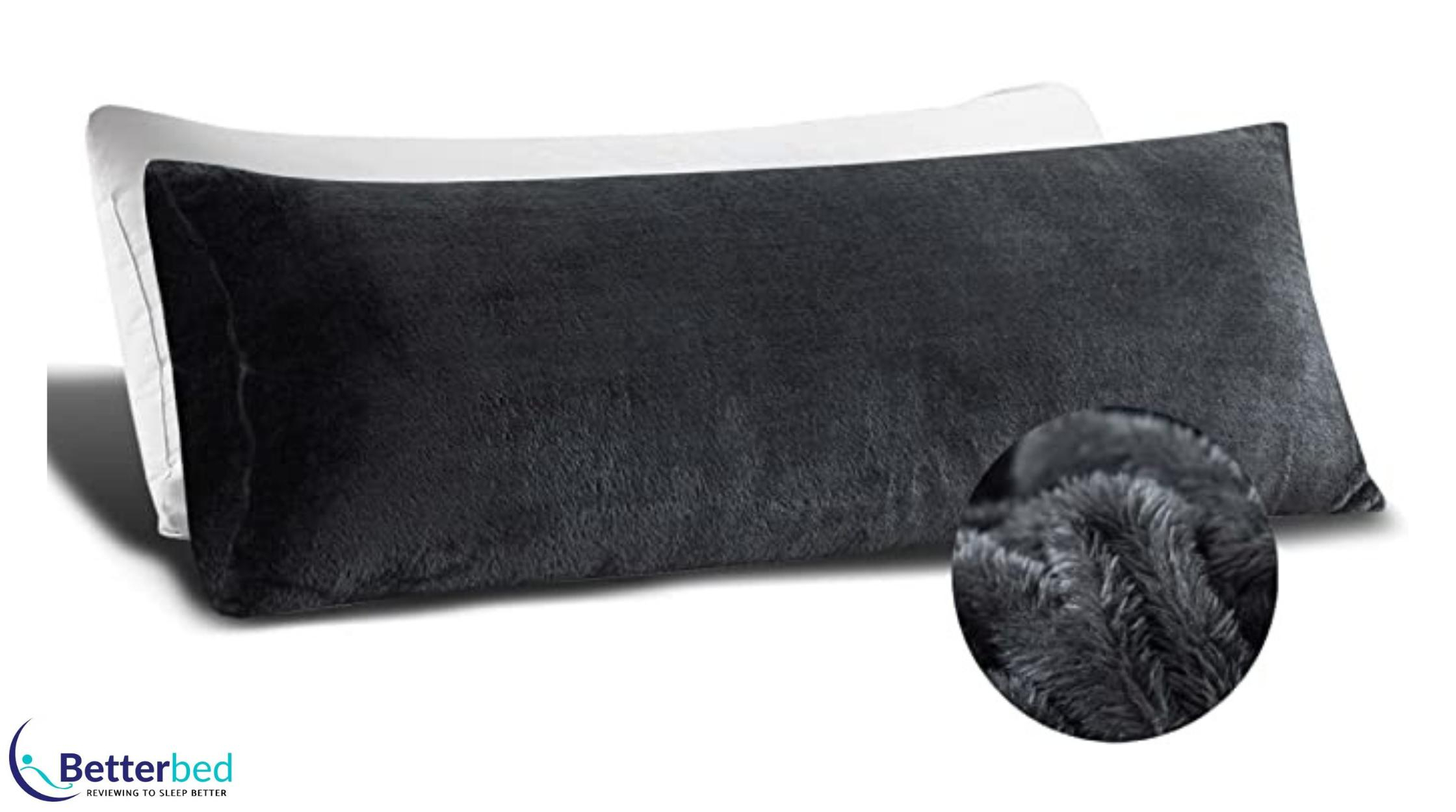 WhatsBedding Sherpa Body Pillow