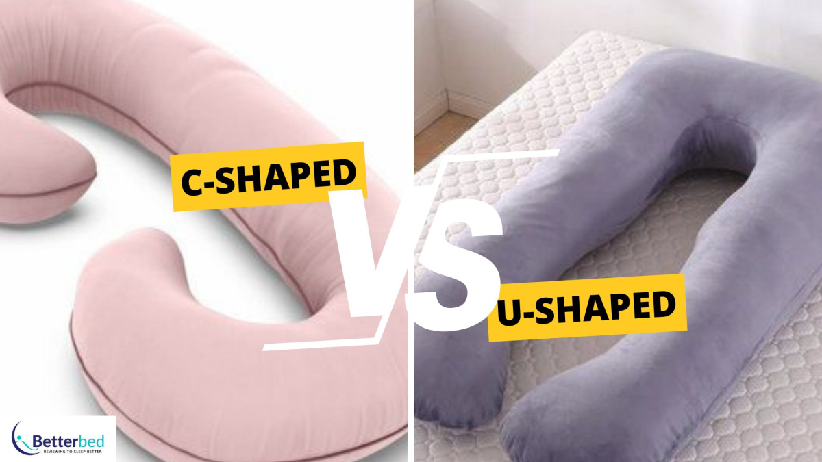 Difference Between UShaped and CShaped Body Pillows